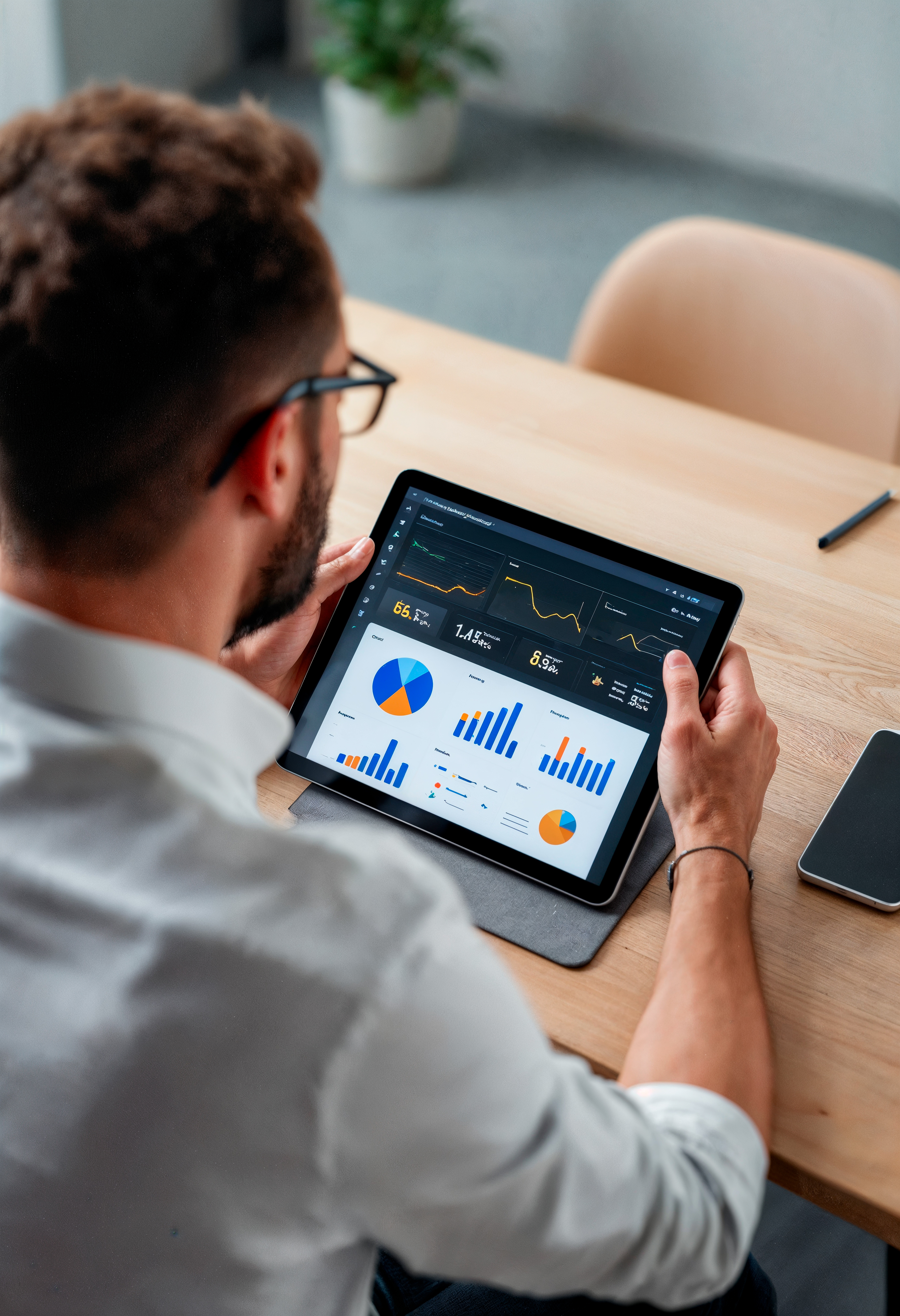 Data visualization graph